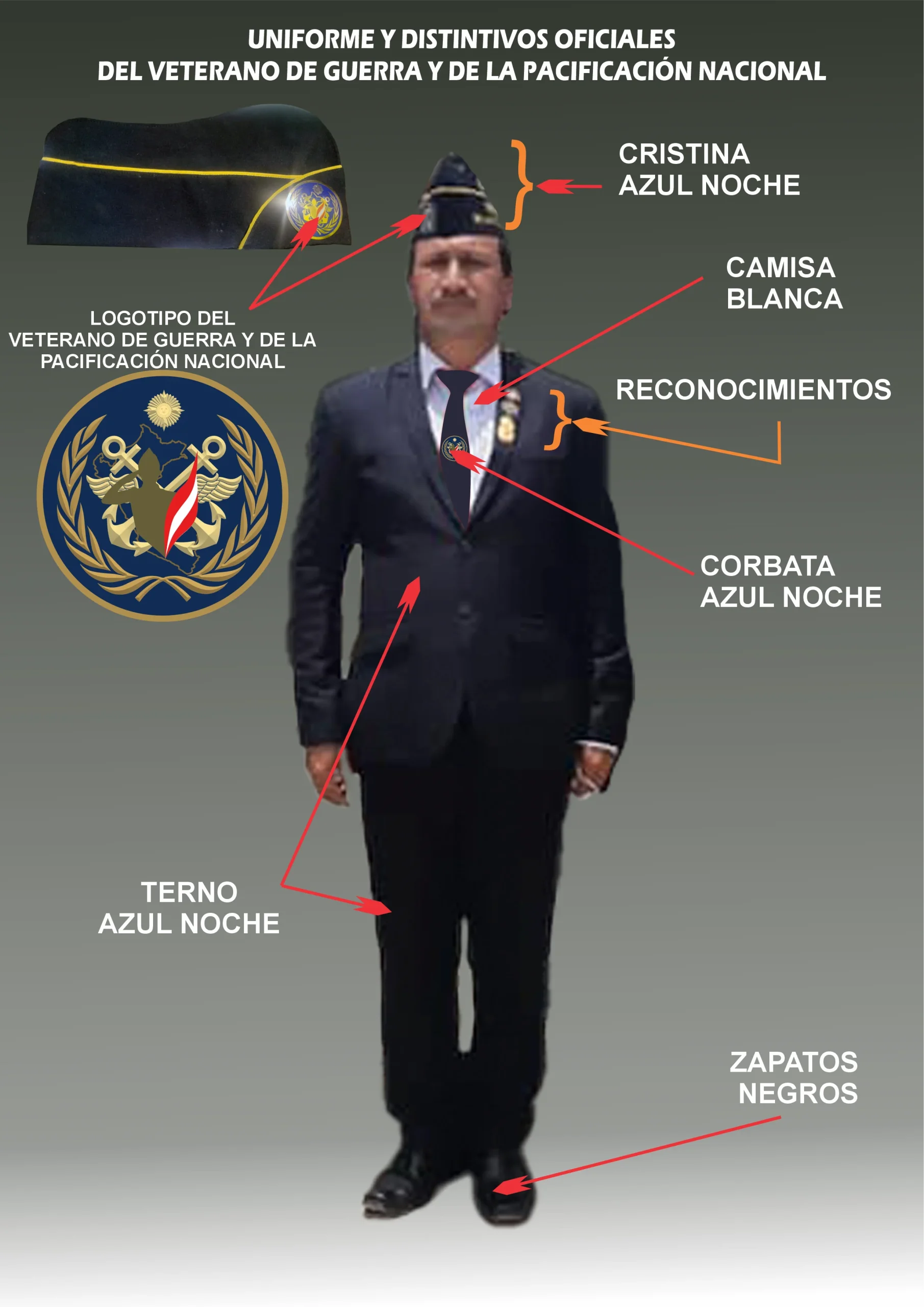 Uniforme Oficial Veterano
