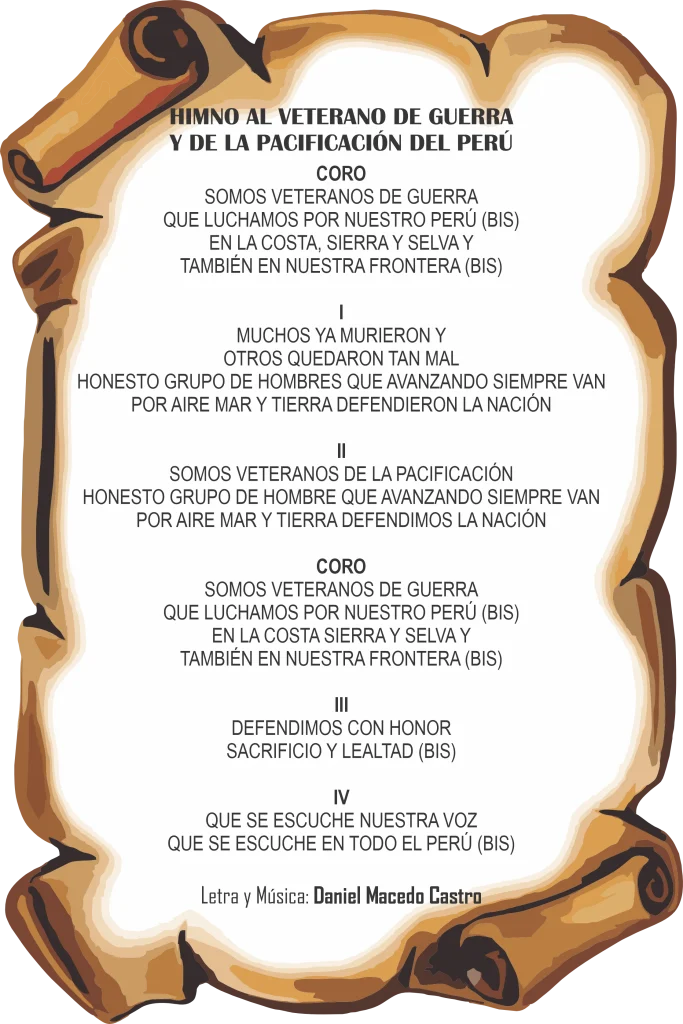 Himno del Veterano de Guerra y de la Pacificacion Nacional