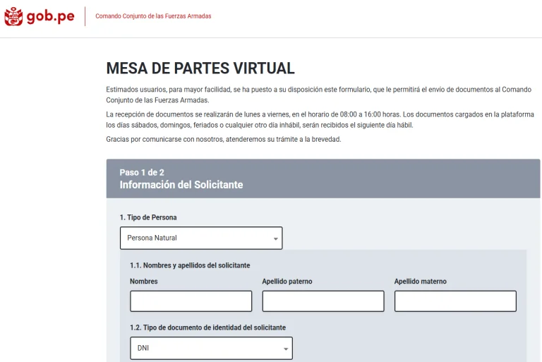 Proceso de Acreditación y Reconocimiento como Veterano de la Pacificación Nacional